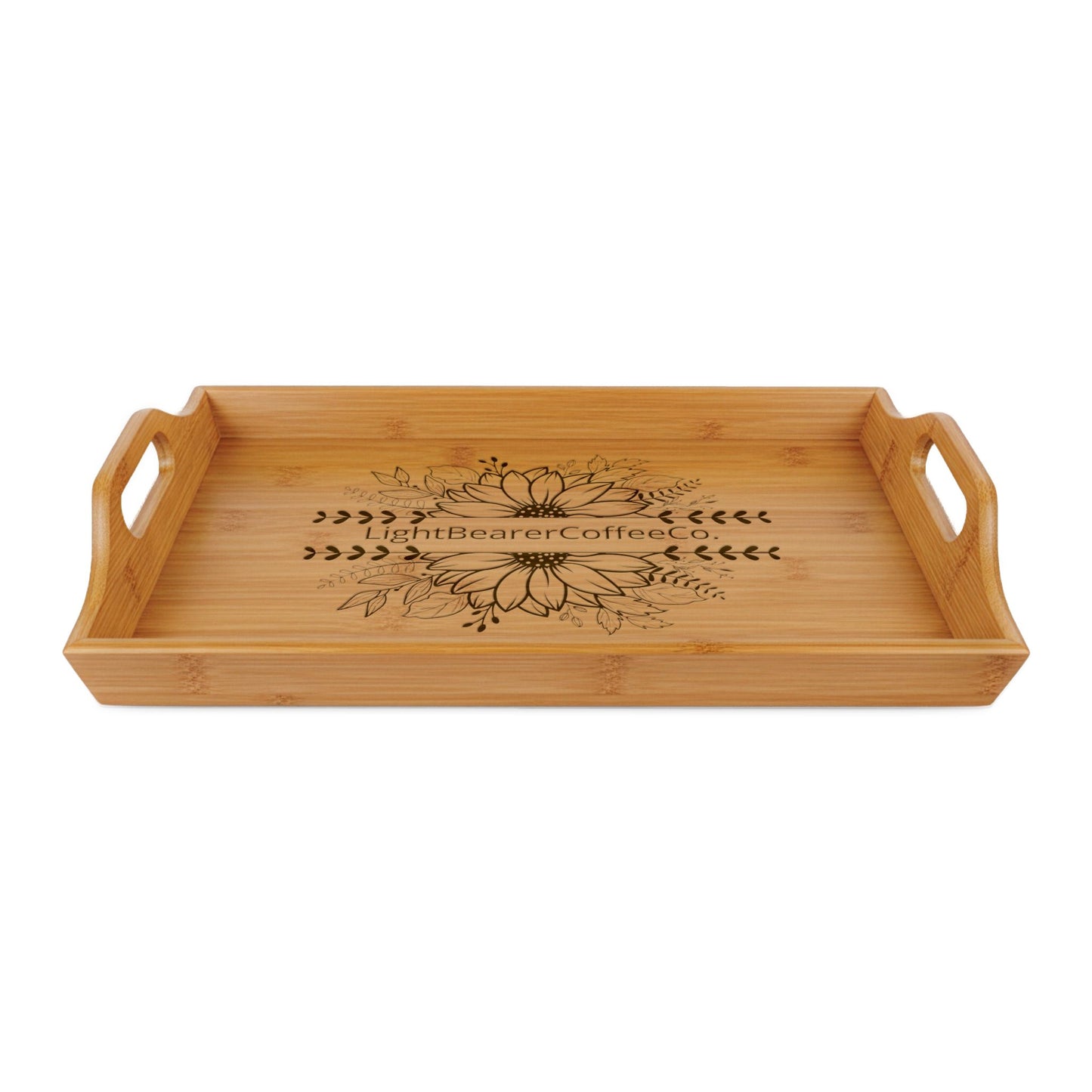 The Brew Table Tray Engraved