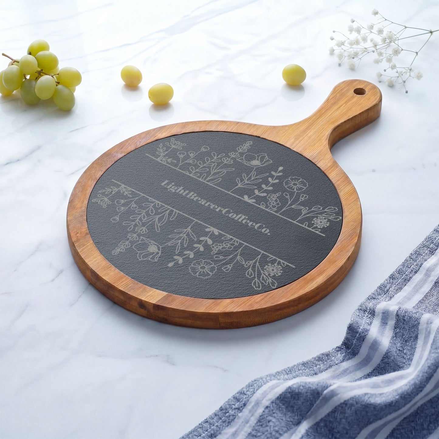 Brewfolk Serving Charcuterie Board Engraved
