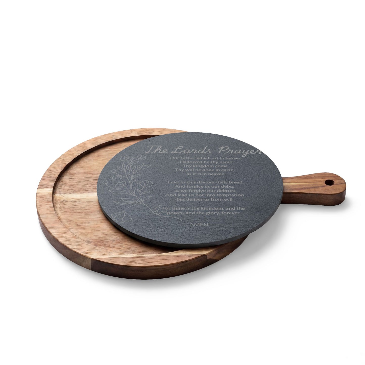 The Coffee Gathering Charcuterie Board Engraved