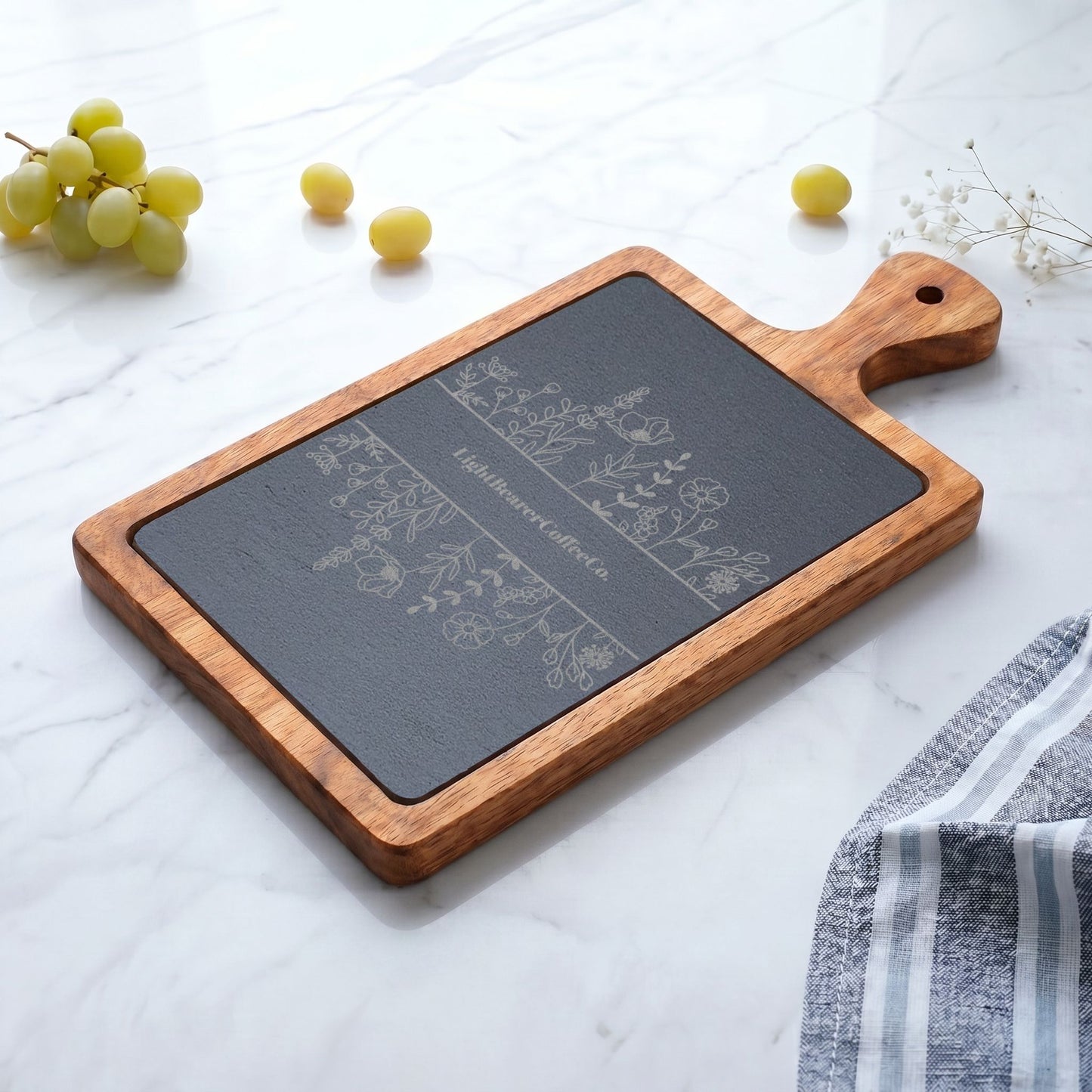 Brewfolk Serving Charcuterie Board Engraved
