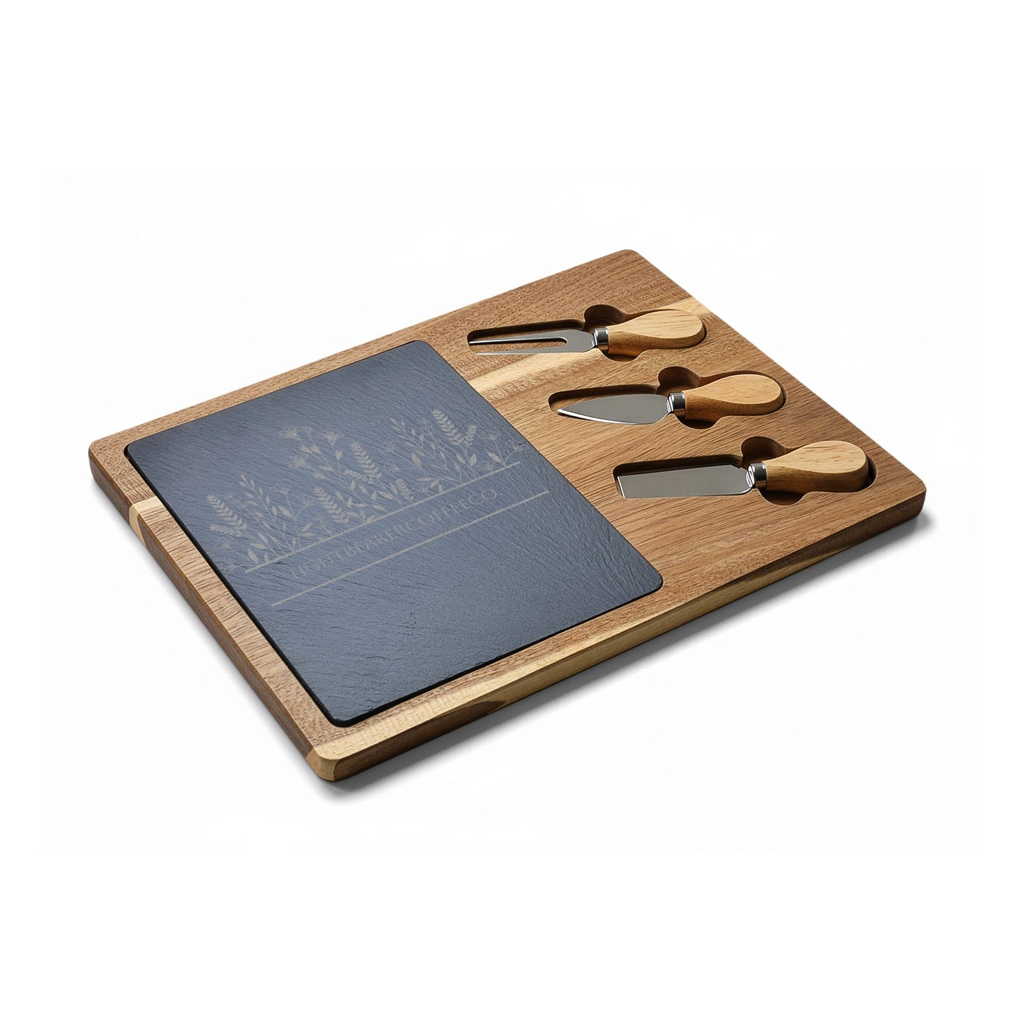 The Roastery Charcuterie Board Engraved