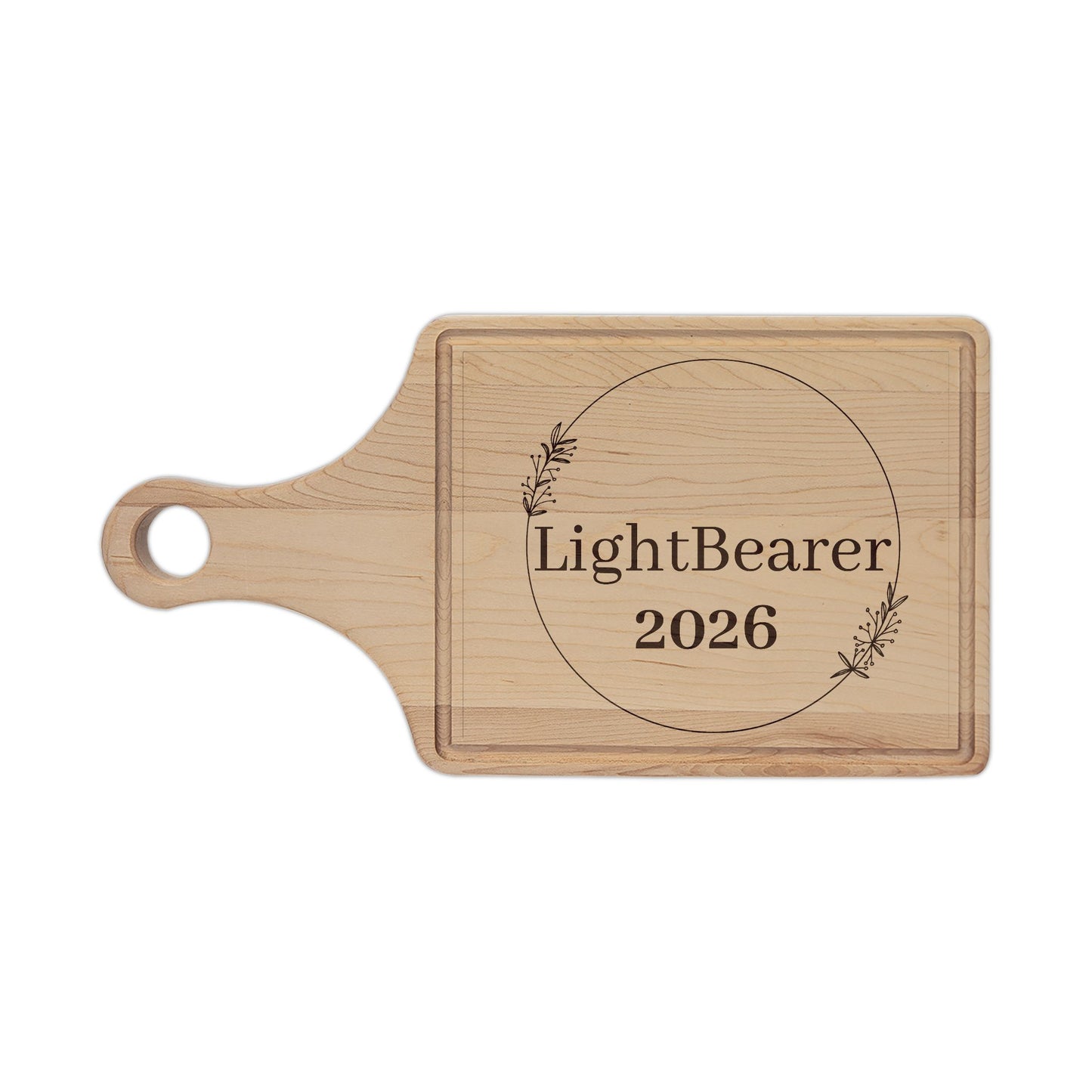 Roast & Flame Wooden Cutting Board Engraved