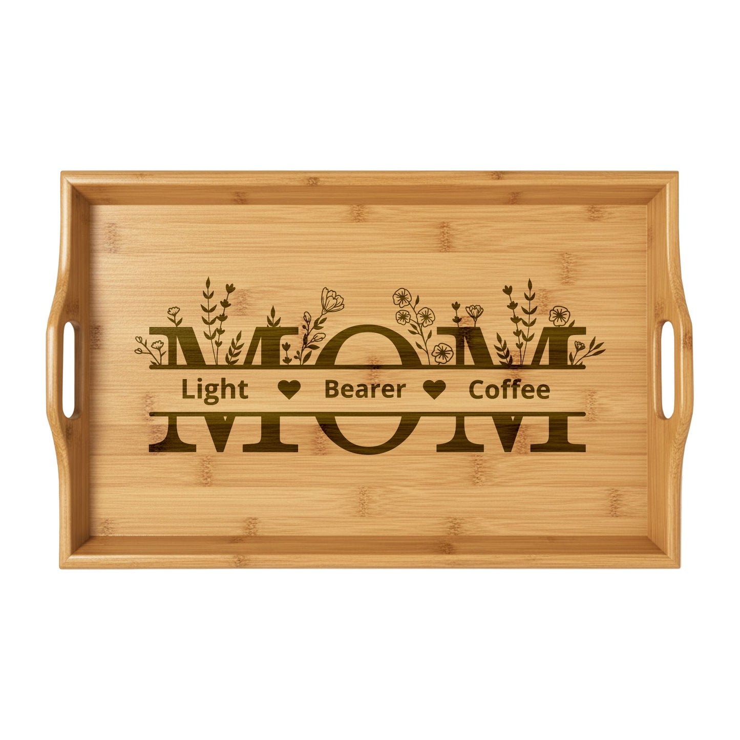 The Pour Over Tray Engraved