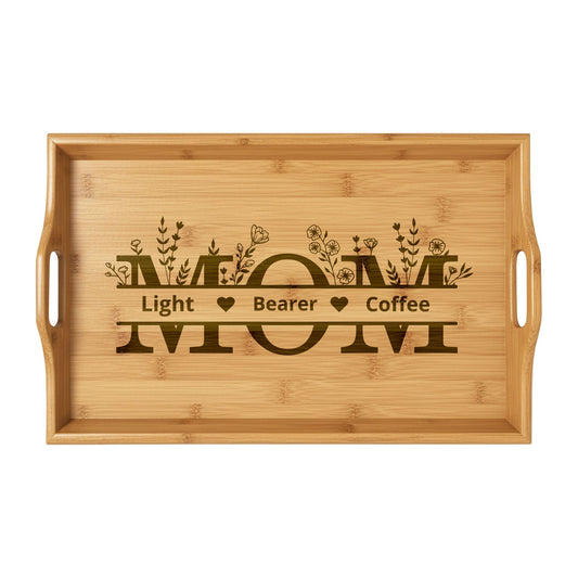 The Pour Over Tray Engraved