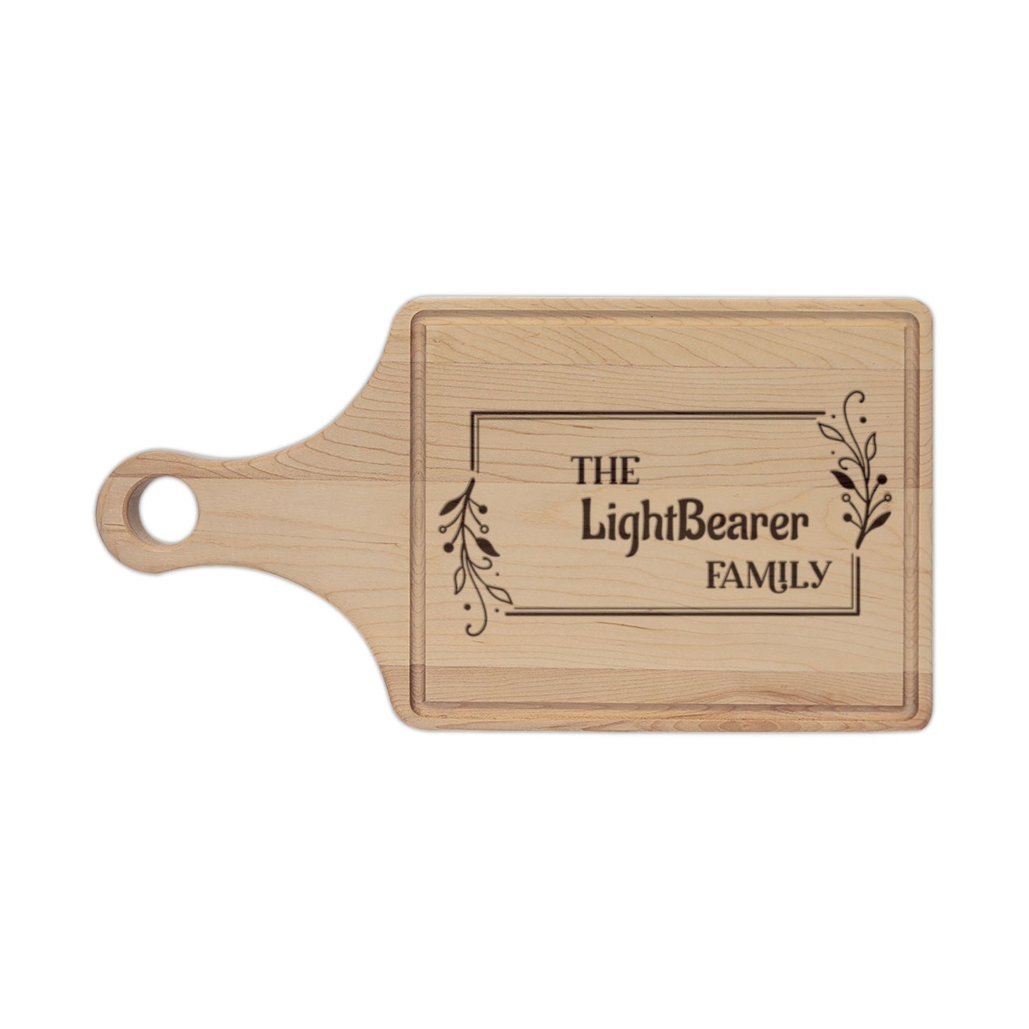 Espresso Wooden Cutting Board Engraved
