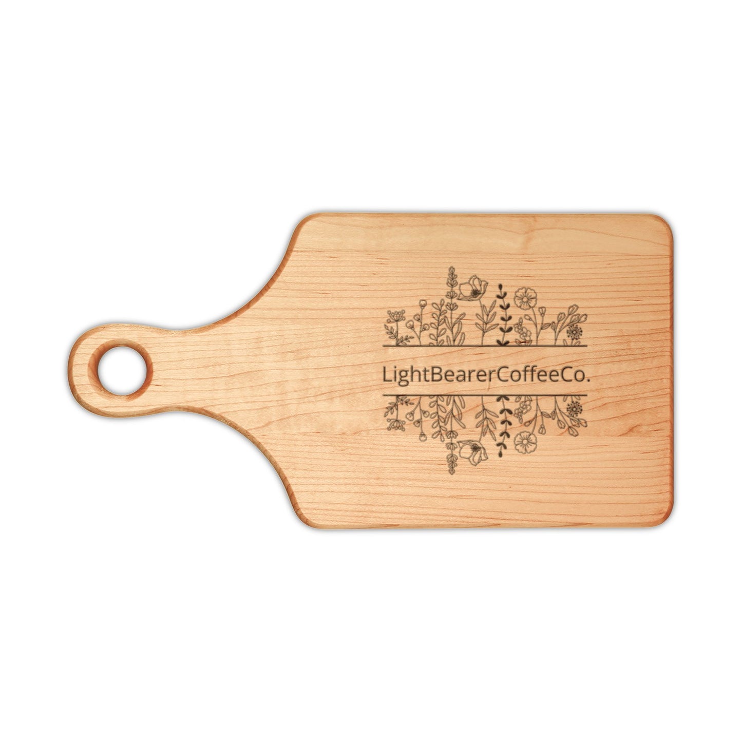 Dark Roast Timber Wooden Cutting Board Engraved