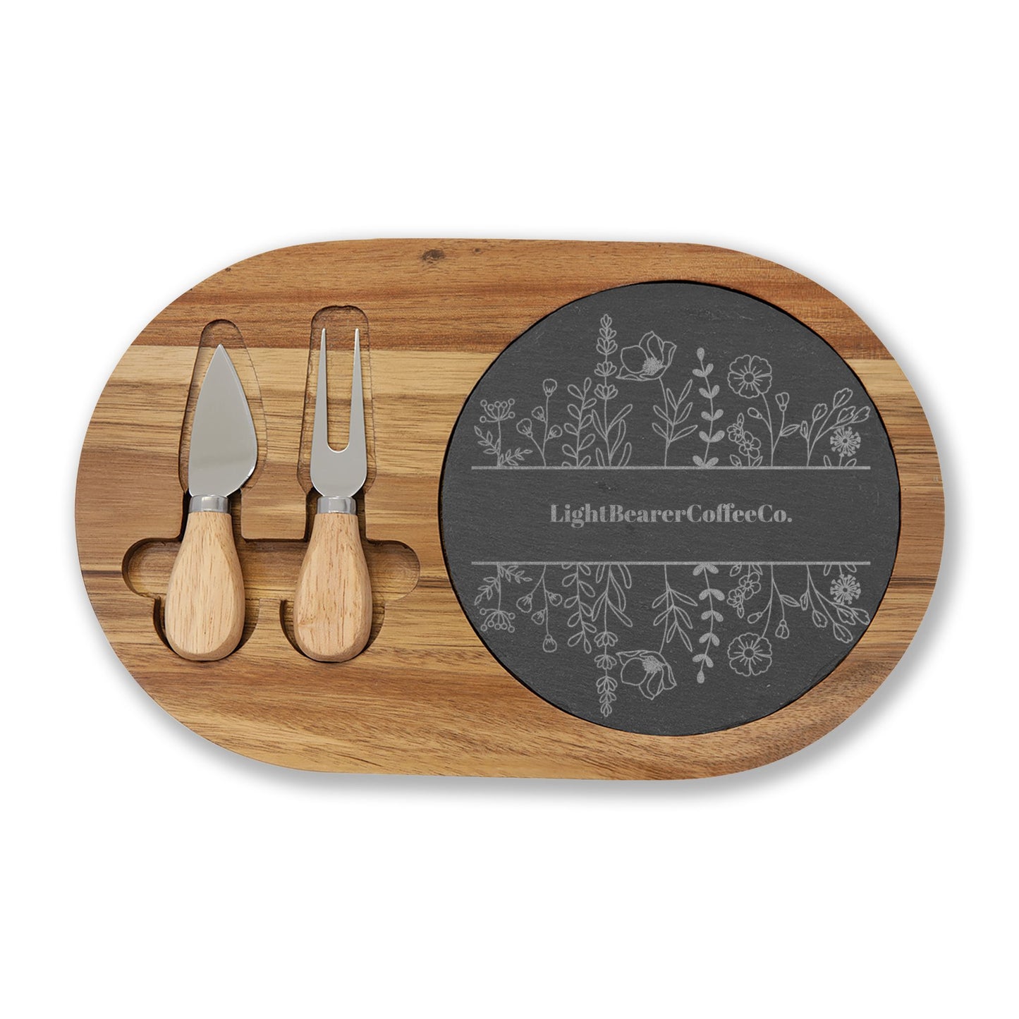 Brewfolk Serving Charcuterie Board Engraved