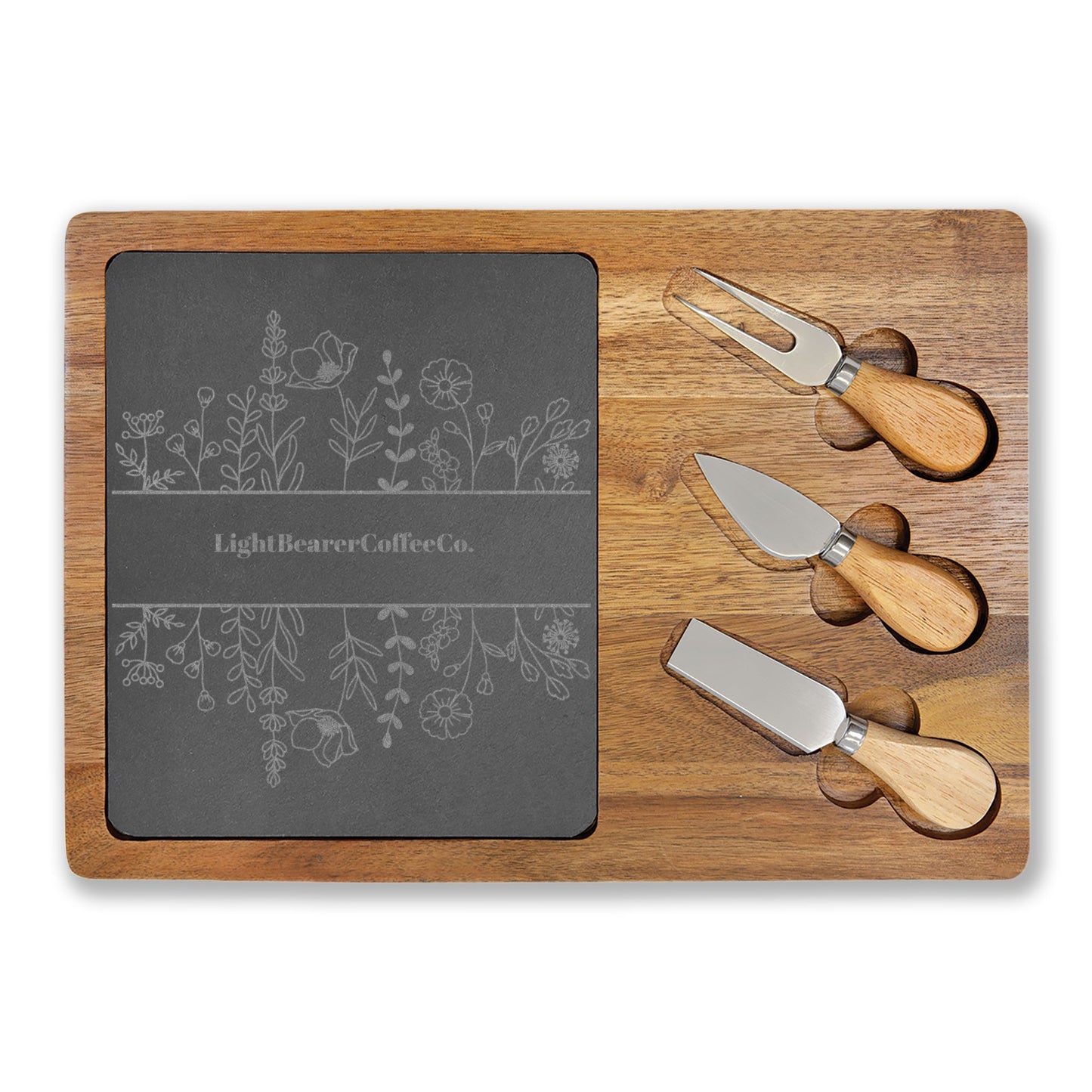 Brewfolk Serving Charcuterie Board Engraved