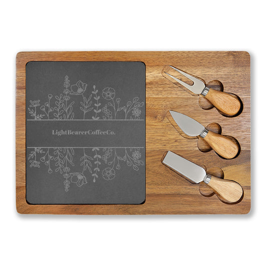 Brewfolk Serving Charcuterie Board Engraved